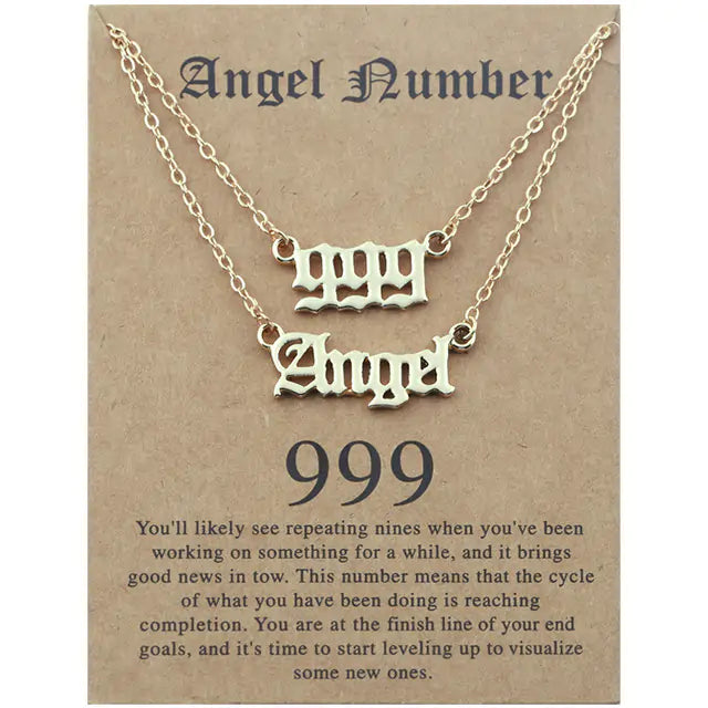 Angel Number Necklace