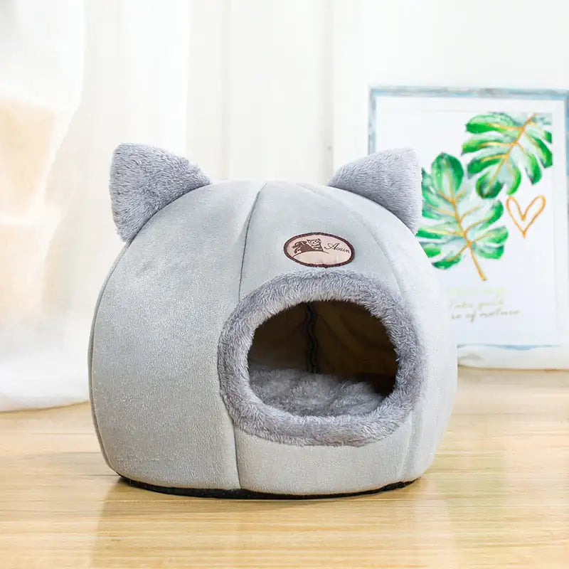 Plush Cat Bed