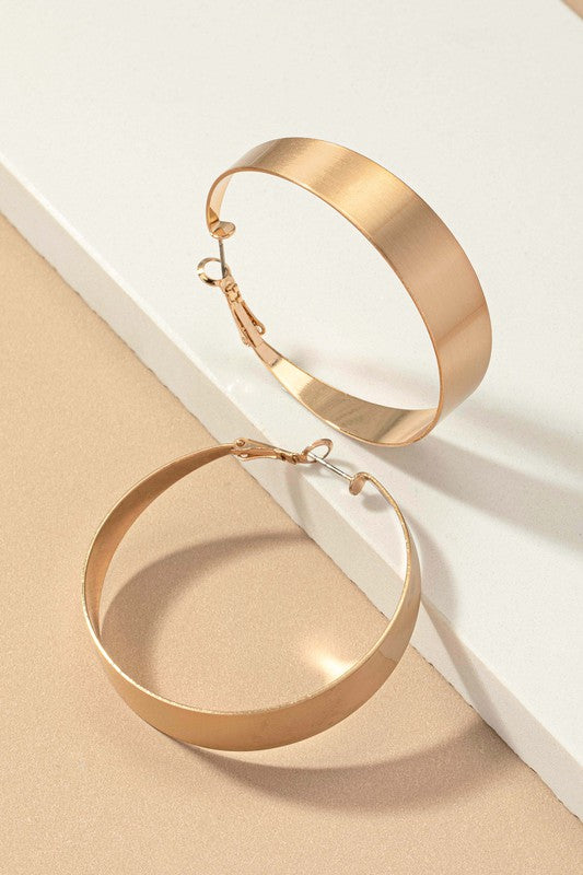 Chunky Hoop earrings