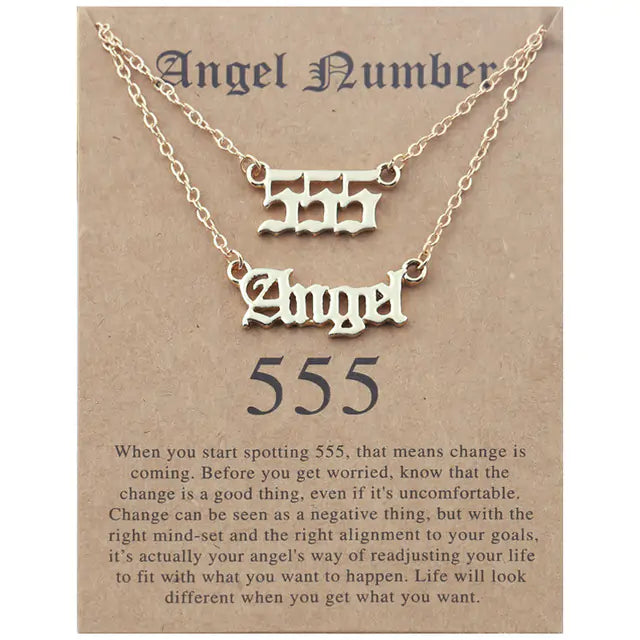 Angel Number Necklace
