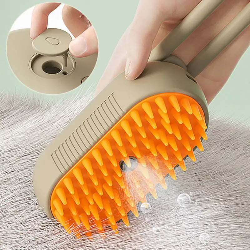 The Steamy Pet Brush