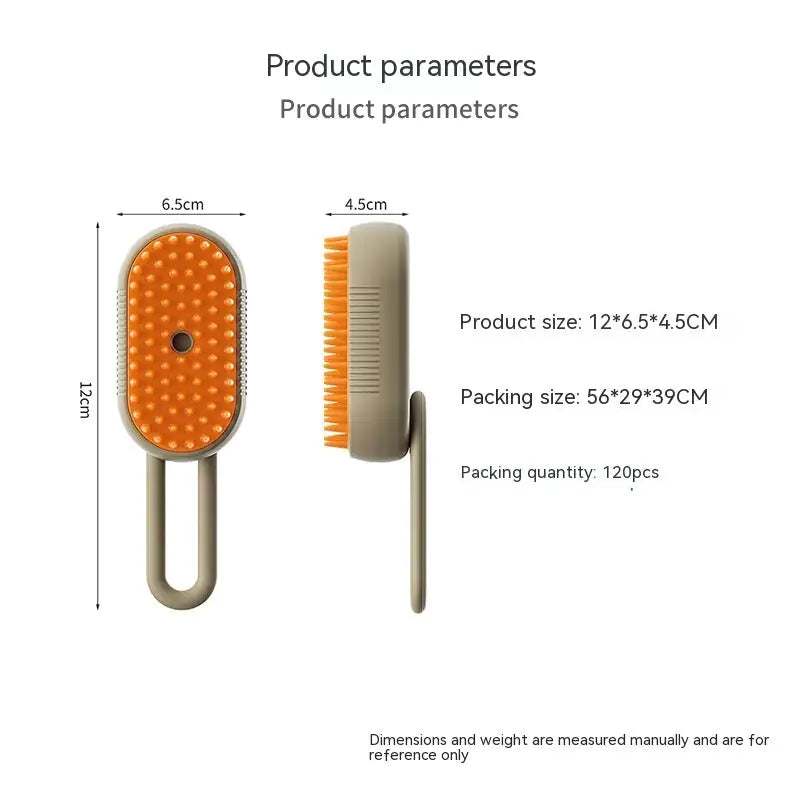 The Steamy Pet Brush
