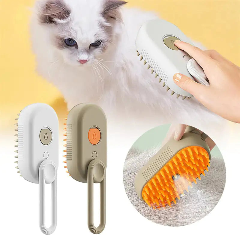 The Steamy Pet Brush