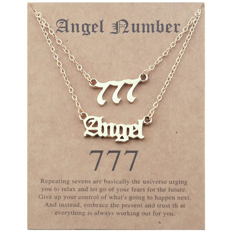Angel Number Necklace