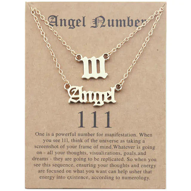 Angel Number Necklace