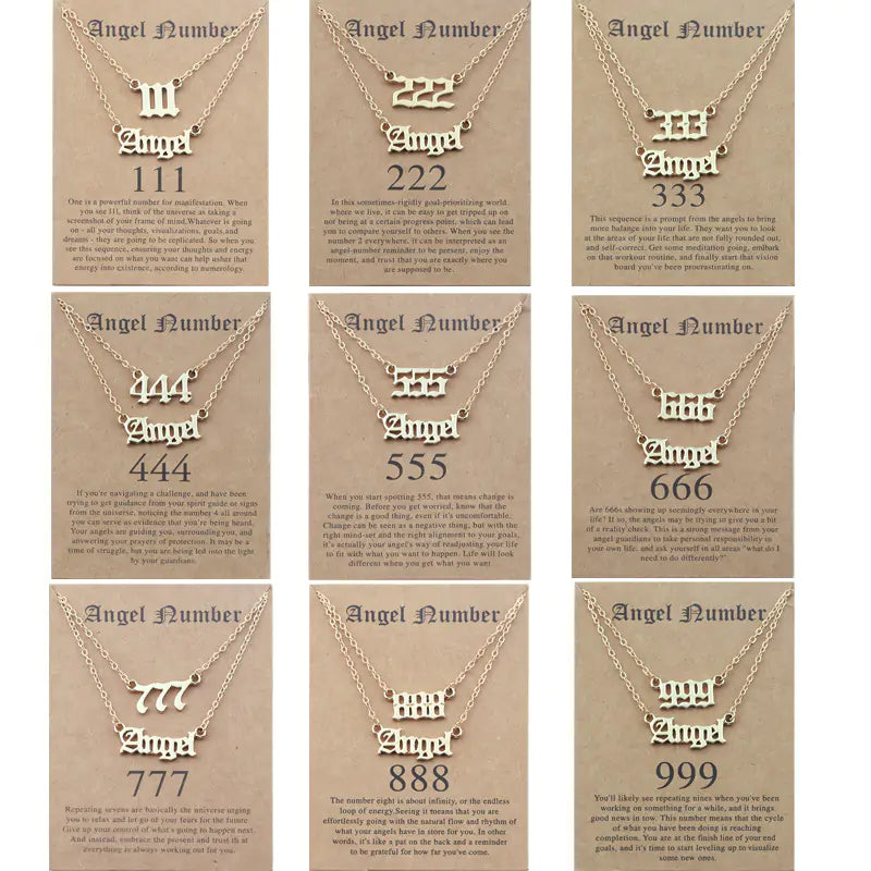 Angel Number Necklace