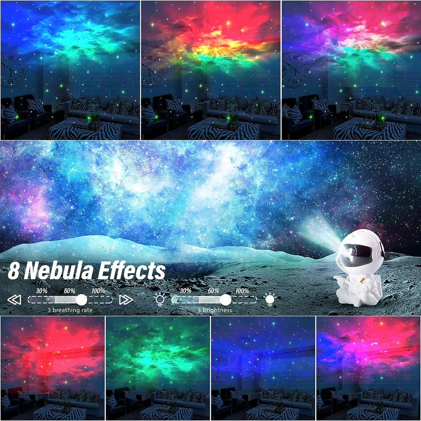 Night Light Astronaut Projector