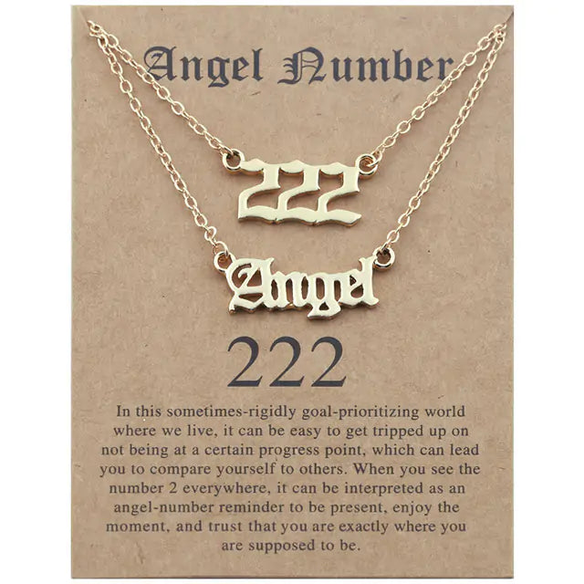Angel Number Necklace