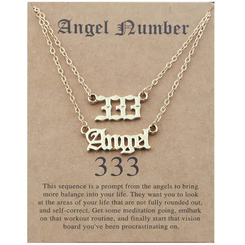 Angel Number Necklace